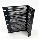SS304/316 Mn Slotted Perforated Screen Plate 2-150mm Dewatering Sieve Panel for Sand Washing Coal Processing Tailings ISO CE