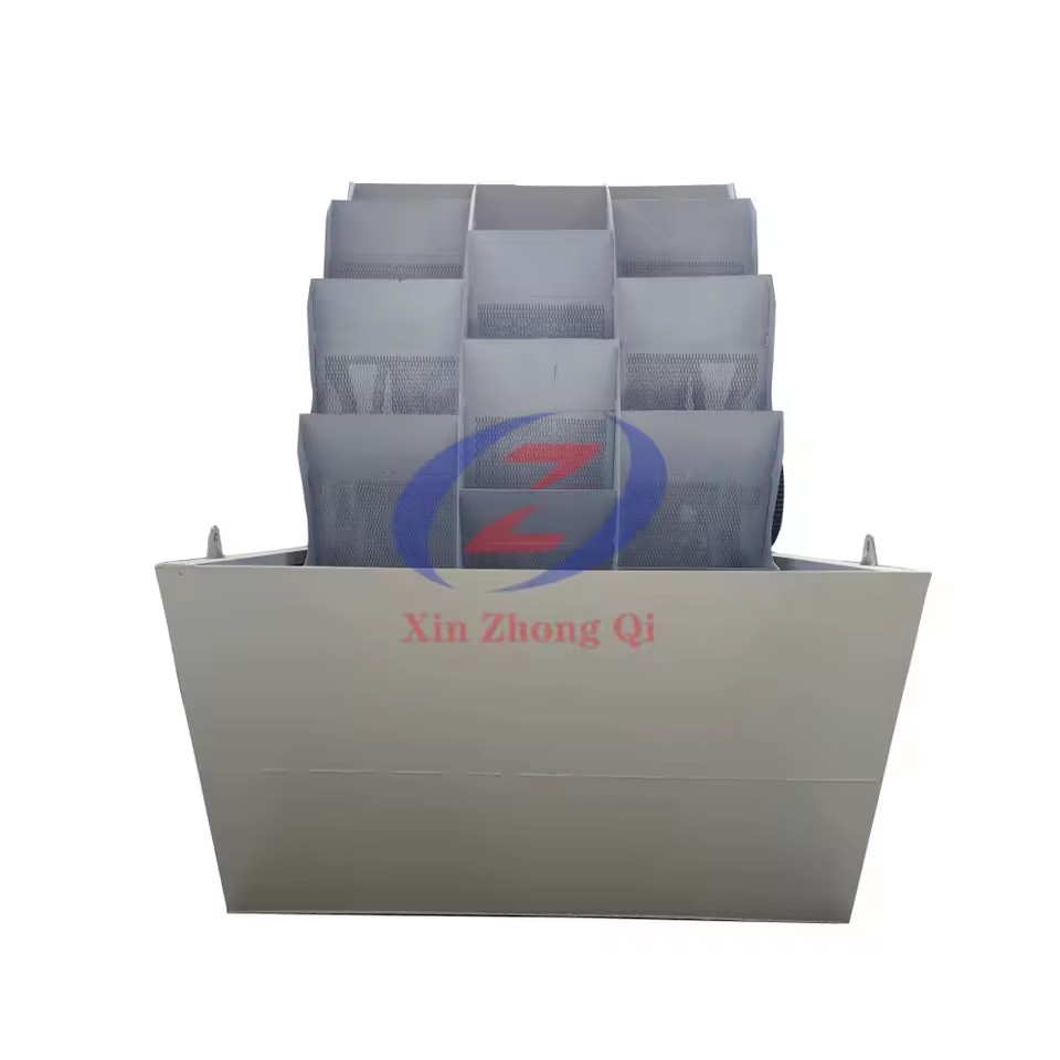 Heavy Duty Gear AC Motor Bucket Wheel Sand Washing Machine Silica Fine Sand Recovery Construction Mining