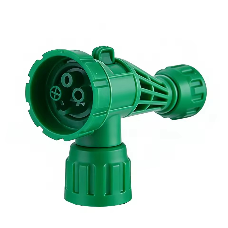 Adjustable High Pressure Water Spray Gun Plastic Trigger Garden Hose Nozzle Multi Purpose Garden Hose-end Sprayer for Car Wash