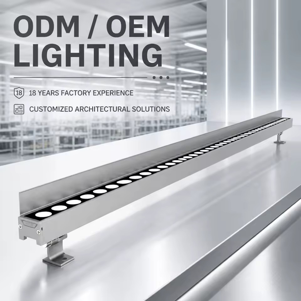 Low Power 12W 15W LED Wall Washer Light High Luminous Efficiency Energy Saving for Commercial Complexes Shopping Mall Lighting