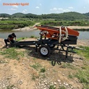 High Productivity Portable Gold Shaker Deck Screen Mini Sluice Box Gold Washing Plant with Movable for Alluvial Gold Panning