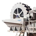 HAIWANG Hydrocyclone Cyclone Separator ISO9001:2008 Certified Wheel Bucket Screw Gravel Stone Soil Clay Rock Aggregate