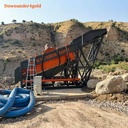 Higher Output Gold Shaker Deck 200 Tons/Hour Automatic Gold Wash Plant with Integrated Cleaning & Screening for Placer Mining