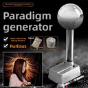 The Van De Graaff Electrostatic Van Paradigm Generator, Discharge in the Initial and Middle Stages of High School Physics
