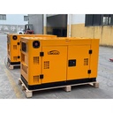 Silent 15KW 50/60Hz 230V/240V Three Phase ATS Low Fuel Consumption Soundproof Electric Start Genset Silent Diesel Generator