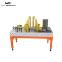 Magnetic 3D Welding Platform with Cast Iron Surface and Laser-Engraved Grid New Condition