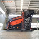 Long Working Life Gold Shaker 500 Tons/Hour Automatic Sluice Box Gold Washing Plant with PU Screen for Alluvial Gold Processing