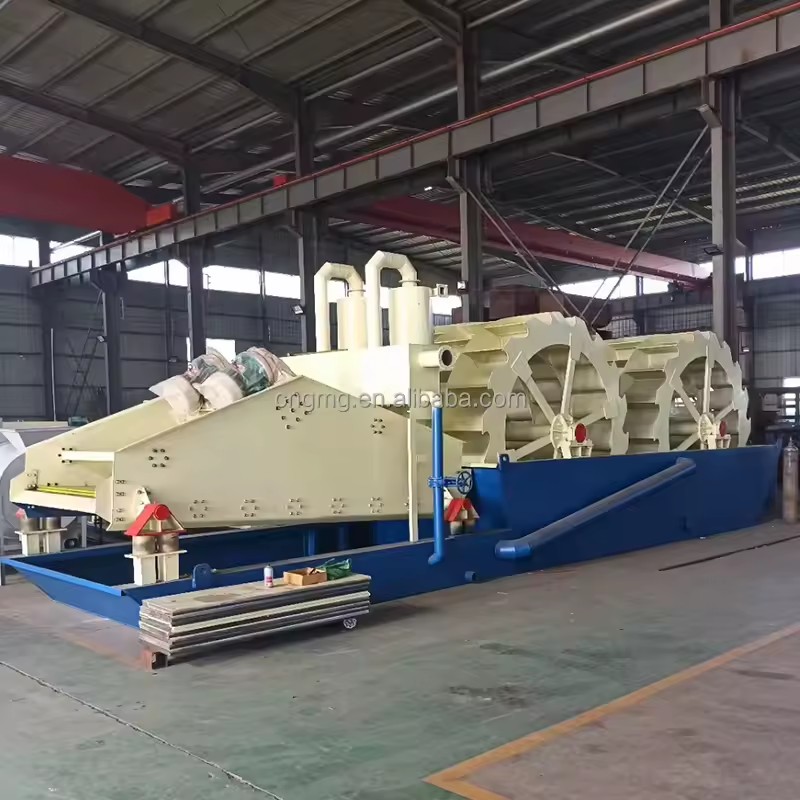 Bucket Wheel Sand Dewatering Washer Wheel Sand Washing Machine With Best Quality Road Sand Washer Equipment