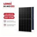 LONGi Hi-MO 10 640W 650W 660W 670W Bifacial Solar Panel N-Type BC