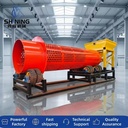 Feeder Matching Scrubber Trommel 120-150t/h Placer Gold Washing Machine for Integrated African Mine Processing