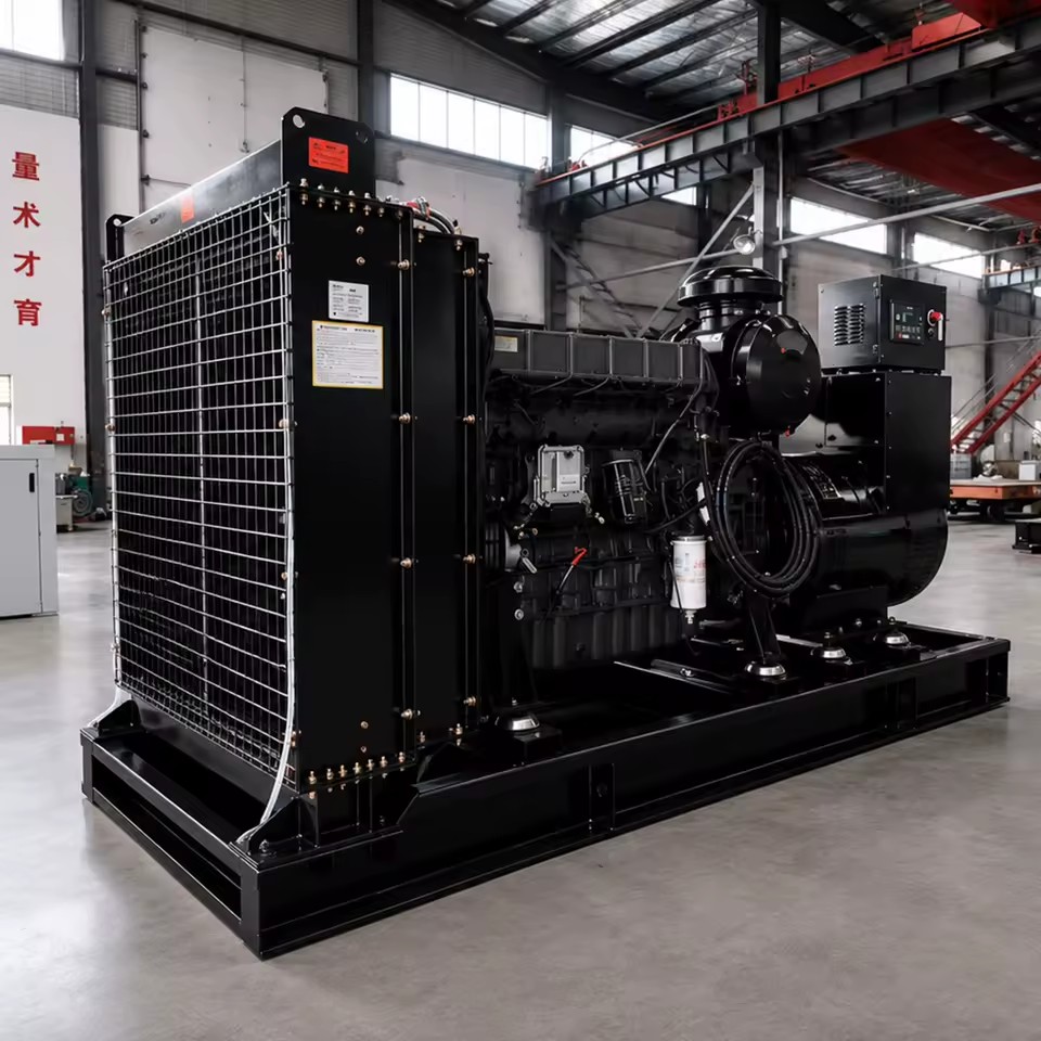400KW Shangchai Diesel Power Unit Steady Operation Energy Saving for Engineering Projects Daily Backup Electricity