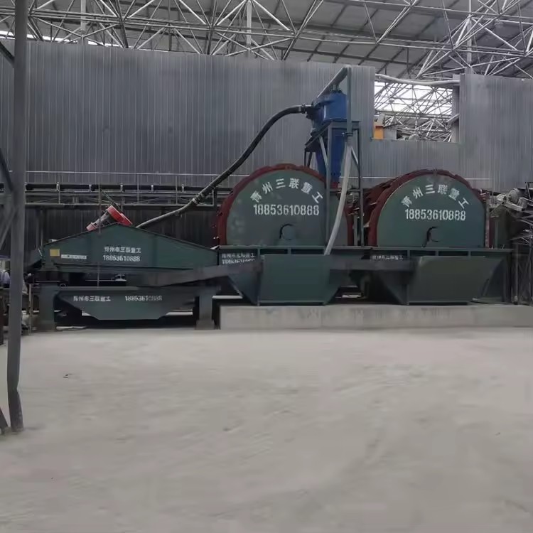 Wheel Bucket Sand Washer Low Water Consumption Sand Washing Machine for Construction Sand Production Line
