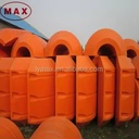 Sea Suction Dredger Plastic Dredge Floater and Pipeline System Specialized Float Strong Buoyancy Durable