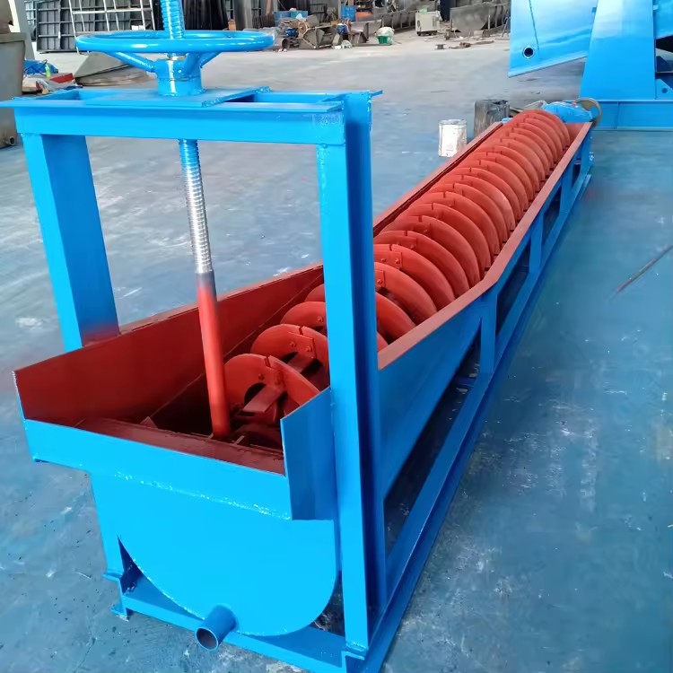 Sand Processing Equiment Screw Washer Machine Screw Sand Washer Assembly Machine Spiral Impeller Sand Washer