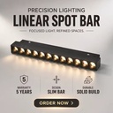 Modern 48v Magnetic Track Grille Flood Light Wall Washer Magnetic Track Light System Magnet Led Track Light