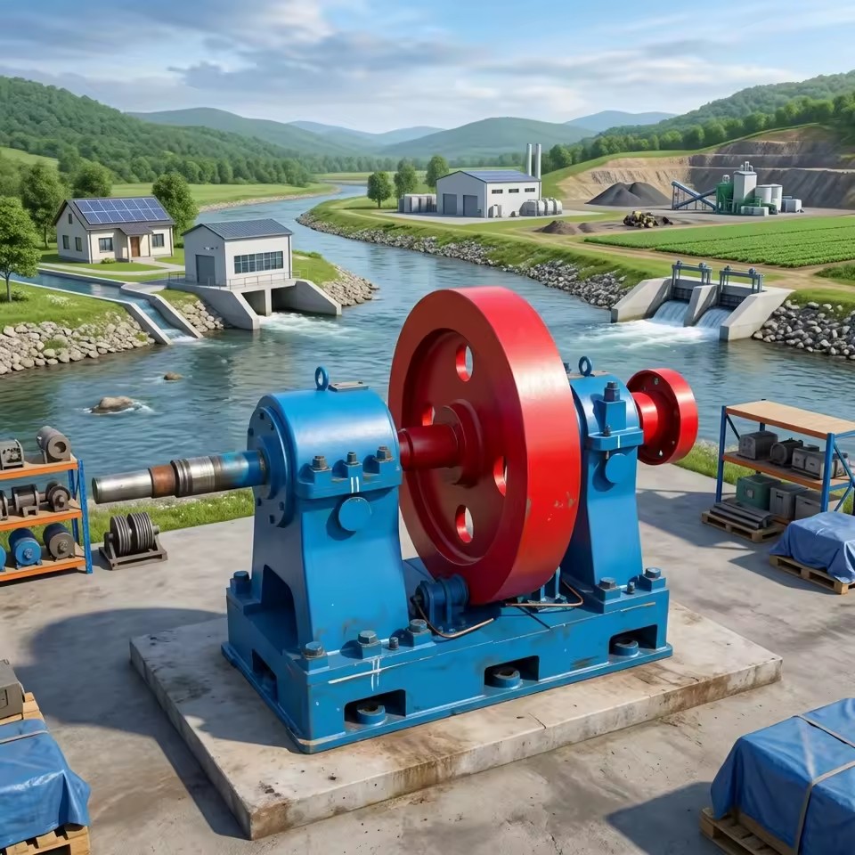Free Energy Generator Flywheel System for 50kw for Home and Household