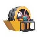 Large Capacity Mining Machinery Wheel Bucket Sand Washer Suitable for Wet Sand Processing & Dehydration