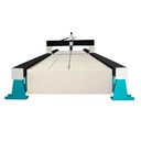 Multi-Language System High-Accuracy 3-Axis Water Jet Cutter 87000psi 600Mpa High Pressure Pump 300mm Thick Motor