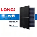LonGi Solar Panels HI-MO9 625~660WLR7-72HYD Cost Effective Commercial Photovoltaic Module Using PERC