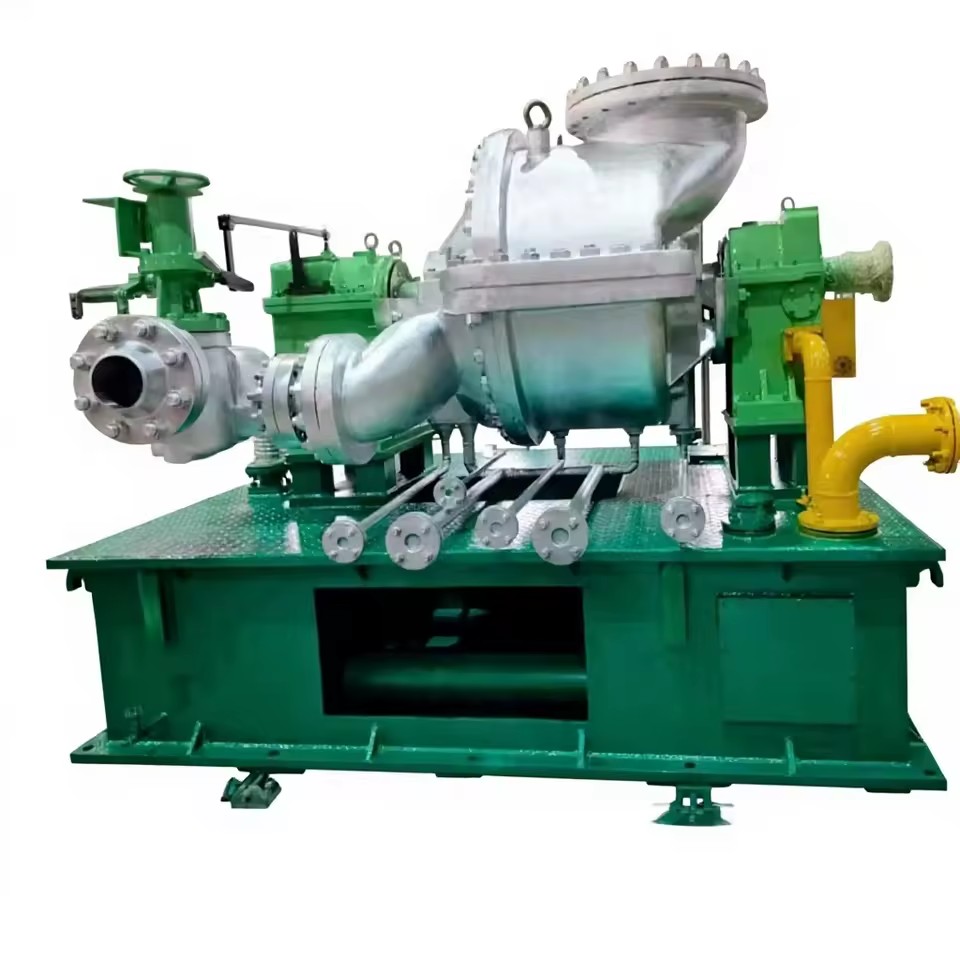 Condensing Turbine for Efficient Electricity Generation in Plants, 0.3MW-50MW, PLC Control System, Long Service Life