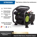 Smart Nail Gun - Specialized for Woodworking Steel Nails - 220V Household High-Pressure Compact Portable Air Pump