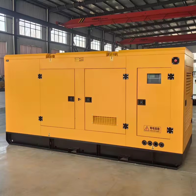 250kVA Methanol Natural Gas Biogas Syngas High Power Gas Generator Set Electric Start 380V Water Cooled Silent Canopy Type