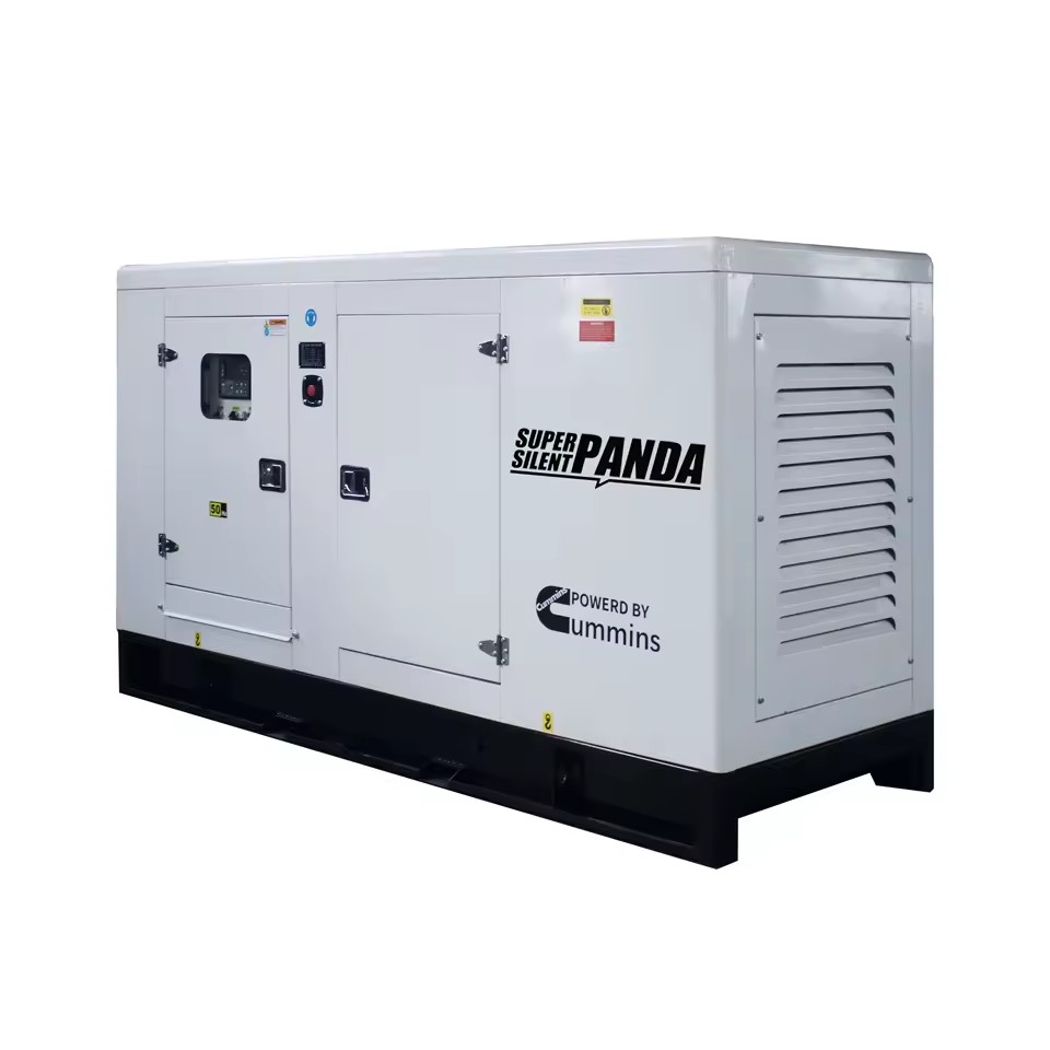 For Diesel Generators 50kVA 100kW 3-Phase Super Silent 50Hz Water Cooled 24V DC Electric Start Generator Set