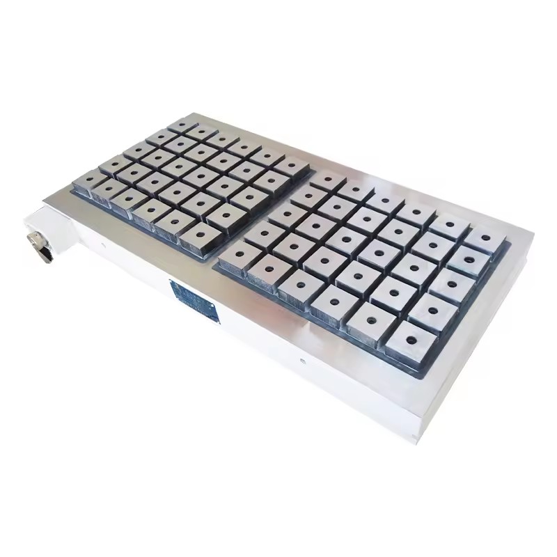 Powerful 16KG/CM² Electro Permanent Magnetic Chuck, Precision CNC Lathe Milling Vise for Metal Cutting & Grinding