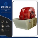 OEM Uniform Feeding Steady Washing Chromite Mineral Processing Line Advanced Aggregate Wheel Bucket Sand Washer Machine