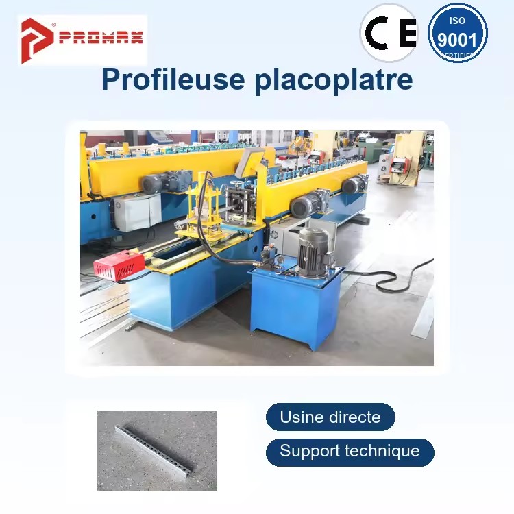 Profileuse Acier Profil C Pour Cloison Seche Placoplatre Sur Mesure Personnalisable Apres Vente Complet Usine Certifiee CE