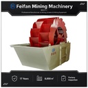 OEM Excellent Dewatering Lower Moisture Nickel Laterite Preparation System Advanced Large XSD Wheel Sand Washer Machine