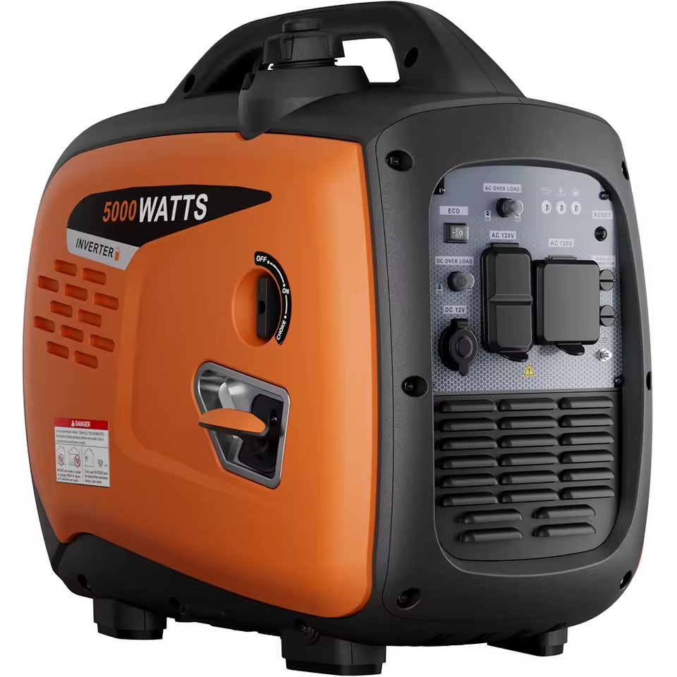 4000W Silent Inverter Generator Portable Jobsite Generator Emergency Backup Power