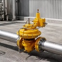 RTJ-H-Series Gas Regulator for LPG/Propane/Argon/Helium/Natural Gas Metal Construction 1 Year Warranty