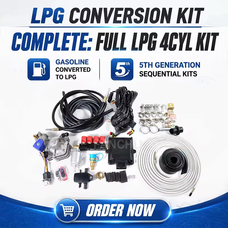 FC lpg Glp Sequential Injection System 5th Generation System Parts 4 Cyl Glp Kit Convert to lpg Glp Kit