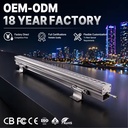 Building Exterior Facade Decorative Lighting Outdoor Landscape Ip66 Waterproof Aluminum 24V Rgb Pixel Strip Led Wall Wash Light