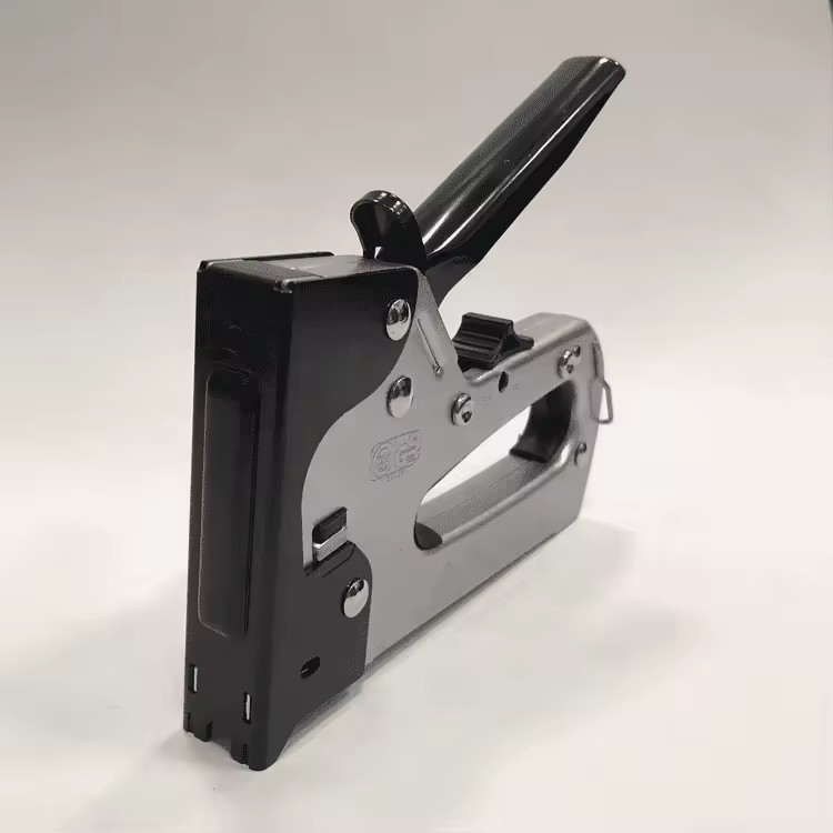 JY819 Industrial & DIY Manual & Pneumatic Wire Cable Staple Gun 1-Year Warranty Nail Guns for Wood