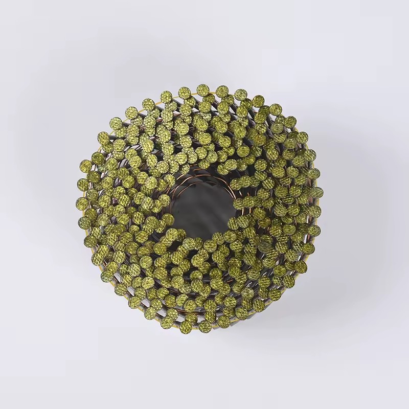 Manufacturer Anti-rust Galvanized Coil Nails All Sizes Thread Coil Nails for Pneumatic Nail Gun