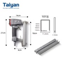Galvanized 1013J U Staples 10J Series Pneumatic Staple Nails Special for 1013J Air Stapler Gun Sofa Woodworking Fasteners