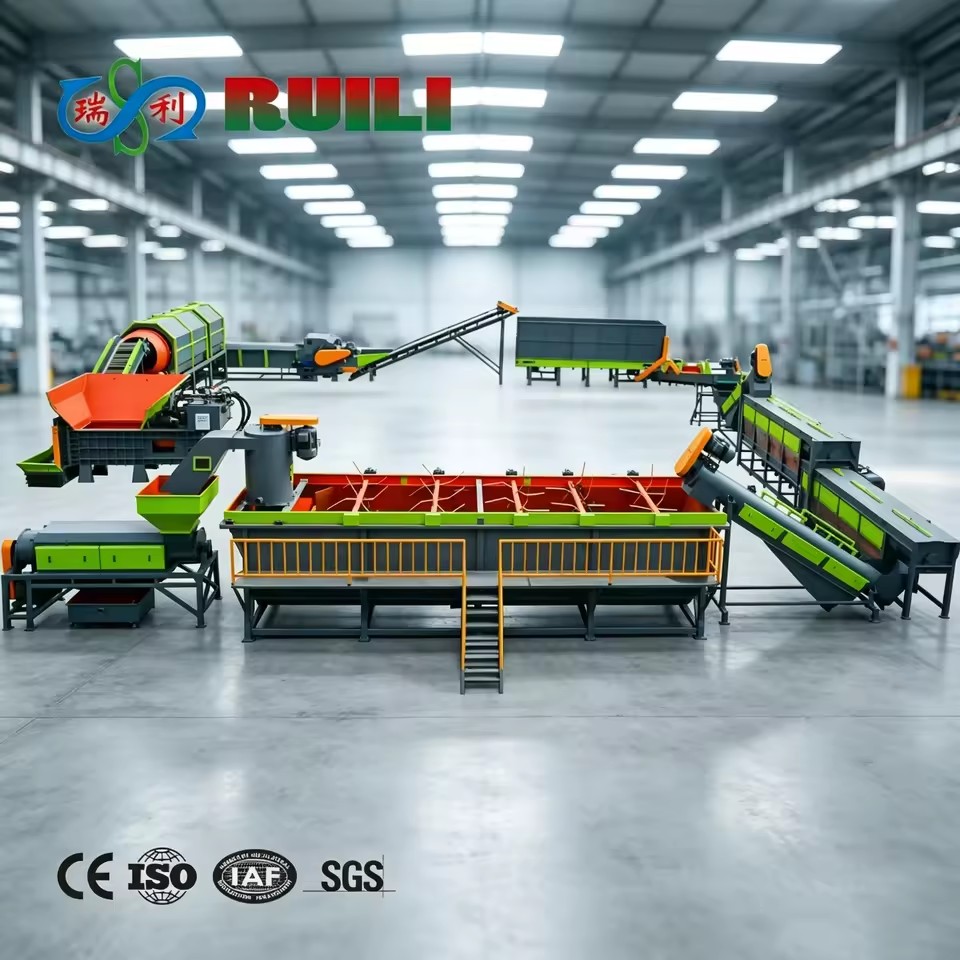 Customizable High Efficiency PP PE Plastic Film Recycling Washing Line Fully Automatic Waste Plastic Processing Equipment
