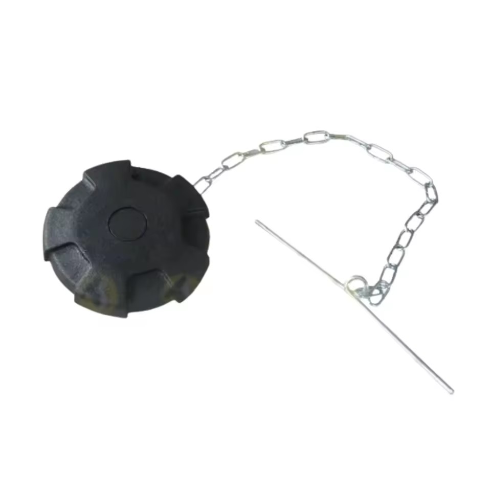D.76 Bayonet Gas Generator Fuel Cap Black Vented in Plastic and Steel for Gasoline Diesel Tank Cap Water Oil Lubricants
