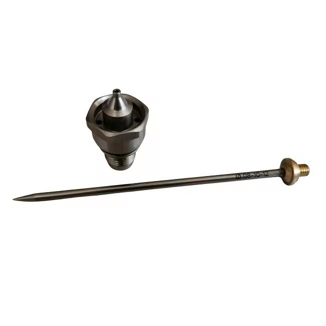 Kit of Steel Needle and Nozzle (08-10-12-15-1,8) Compatible with Wa-200 Position 2 Power Spray Guns