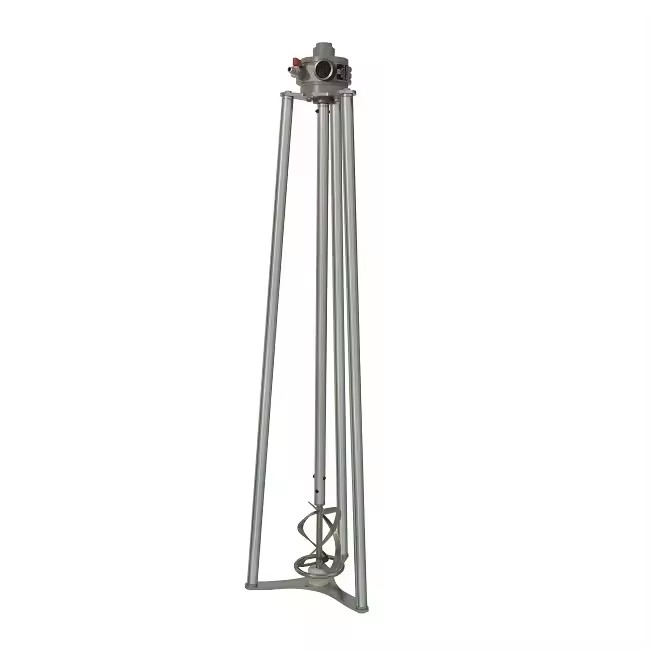Industrial Italian Quality Stainless Steel Aluminum Vertical Air-Driven Automatic Pneumatic Stirrer Agitator Mixing Equipment
