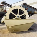 SHANGPIN Bucket-wheel Sand Washing Machine - Suitable for River Sand, Mountain Sand, and Sand Selection Plants Mining Machinery