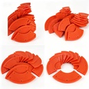 High Abrasion Resistant Elastic Polyurethane Fan-shaped Sand Scraper Blade for Spiral Sand Washer Fine Sand Recycling Machine