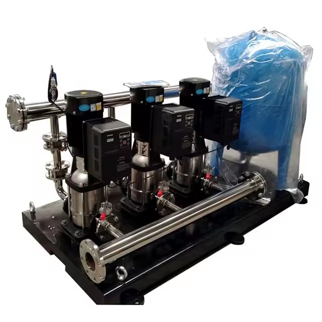 Constant Pressure Hot Water Circulating Shower Supply for Building Booster System Water Pump