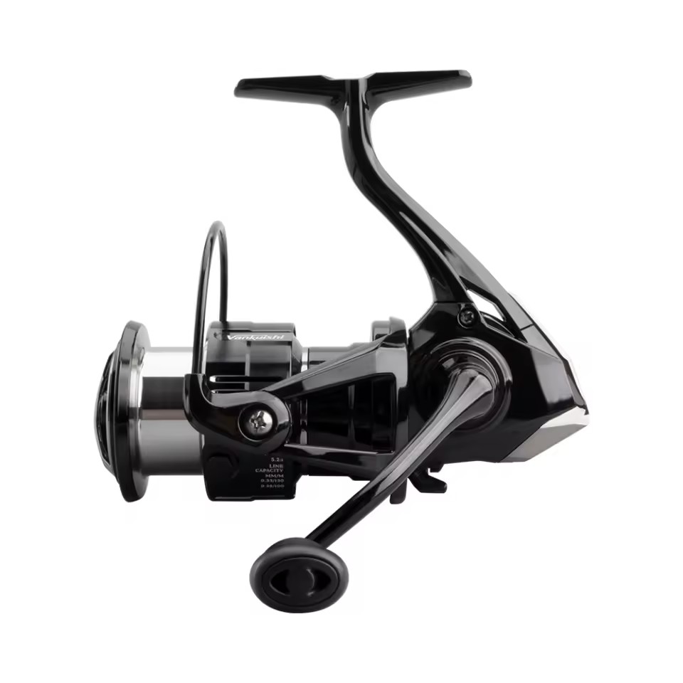 Low MOQ Custom Logo VANKUISHI Spinning Reel 1000-4000 Lure Fishing Reel 5.2:1 Carbon Fiber Drag Washer for Panfish Trout Bass