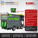 ROD Brand Street Cleaning Vehicle Road Sweeping Machine Road Garbage Cleaning Machine Road Sweeper