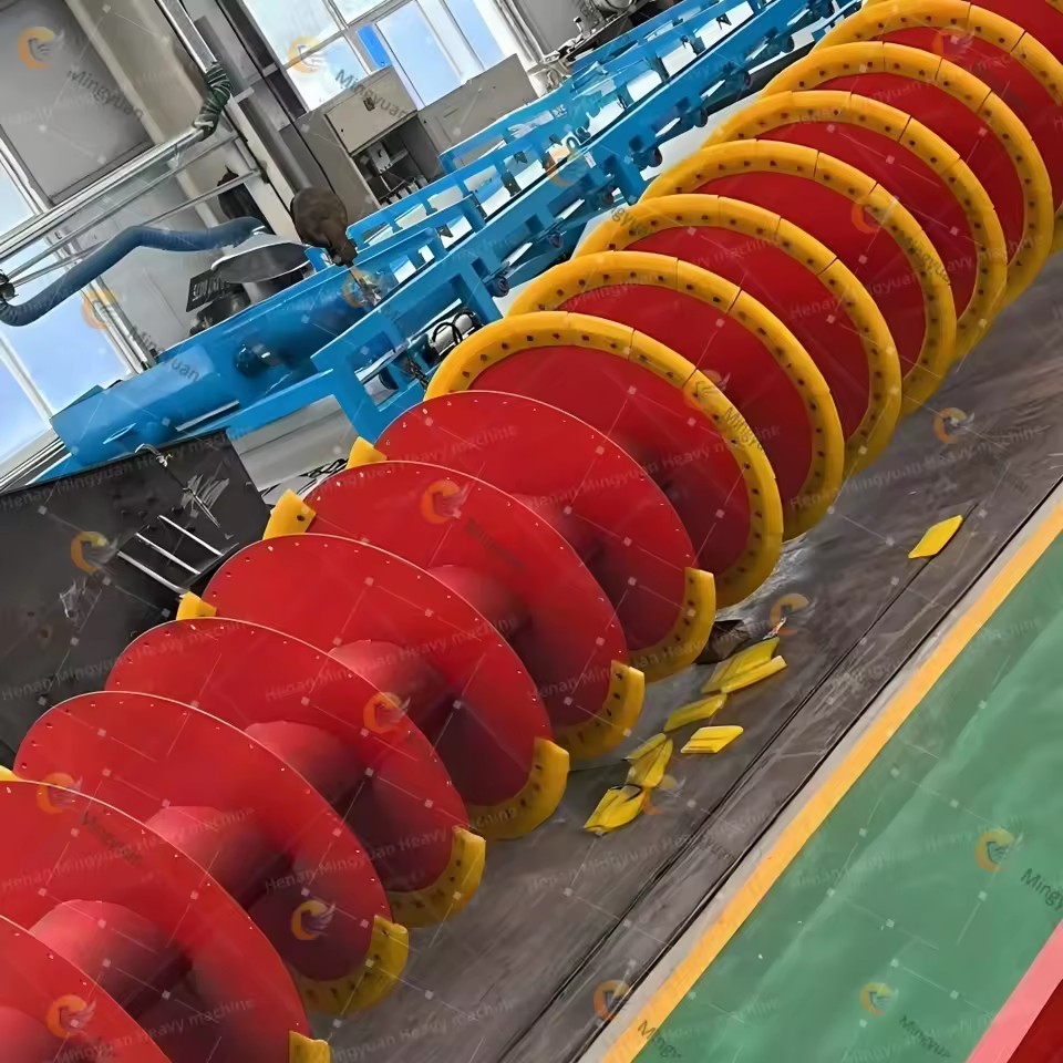 River Silica Sea Sand Washing Plant Classifier Spiral Sand Washer Machine Price