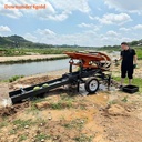 Low Power Consumption Gold Shaker 5 Tons/Hour Gold Washing Plant with Gold Gravity Separation for Riverbed Mining