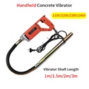 Electric Concrete Vibrator Machine Handheld Concrete Vibrator with Flexible Shaft and Vibrating Poker for Concrete Compaction